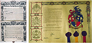 Letters Patent creating the office of Governor-General of Australia, and a grant of arms